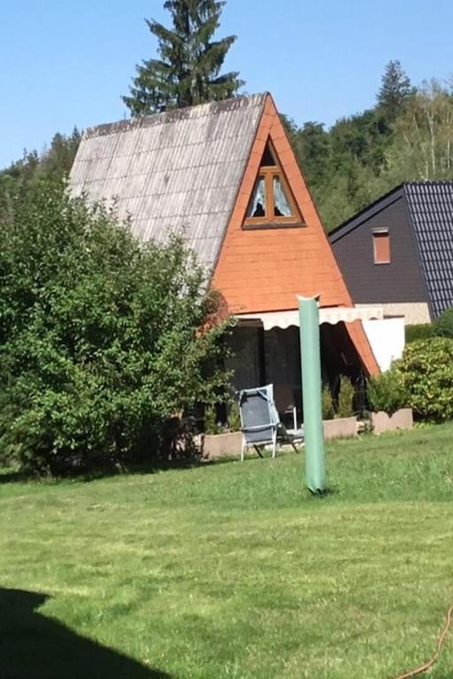 Gemuetliches Ferienhaus Mit Sonniger Terrasse Frankenwald Naehe Badesee Smart-Tv Lichtenberg  外观 照片