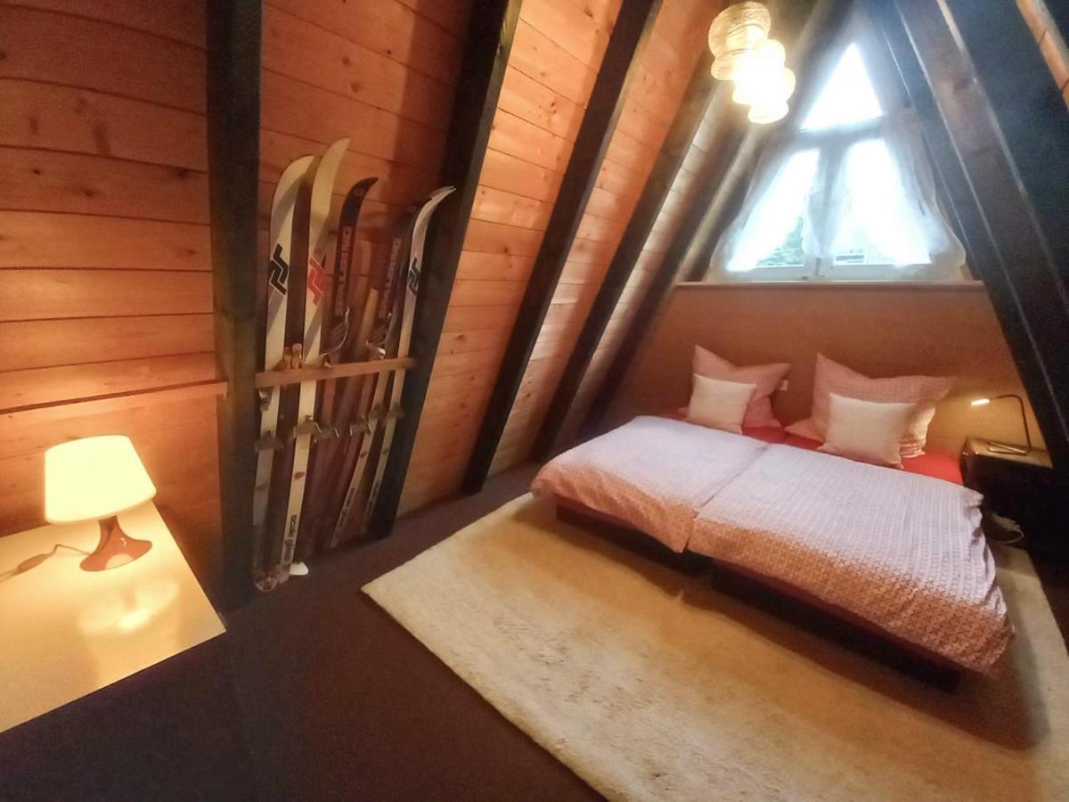 Gemuetliches Ferienhaus Mit Sonniger Terrasse Frankenwald Naehe Badesee Smart-Tv Lichtenberg  外观 照片